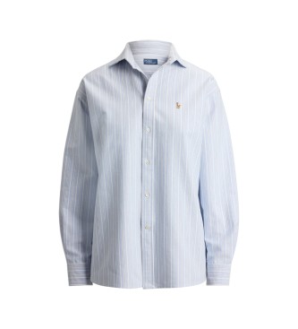 Polo Ralph Lauren Oxfordskjorte i bomuld Relaxed Fit blå