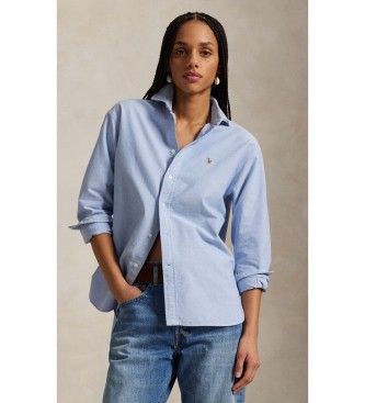 Polo Ralph Lauren L'iconica camicia oxford Relaxed Fit blu