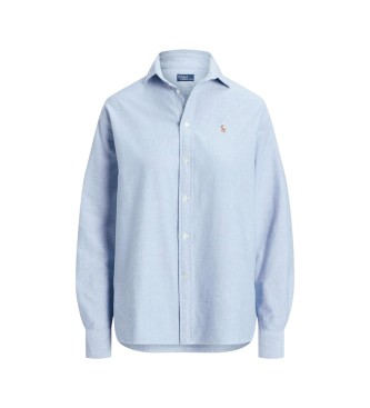 Polo Ralph Lauren L'iconica camicia oxford Relaxed Fit blu