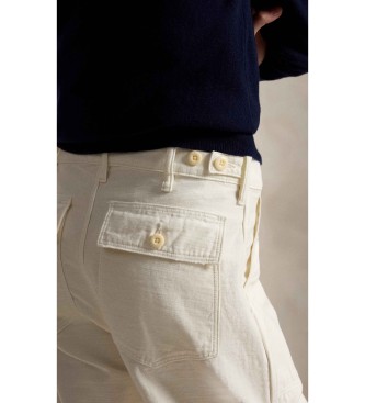 Polo Ralph Lauren Calça Ricky beige claro