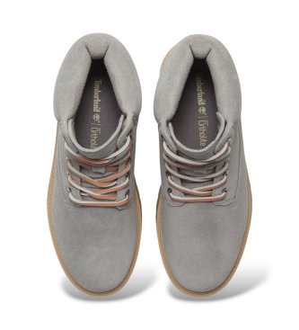 Timberland Botas de pele Stone Street cinza