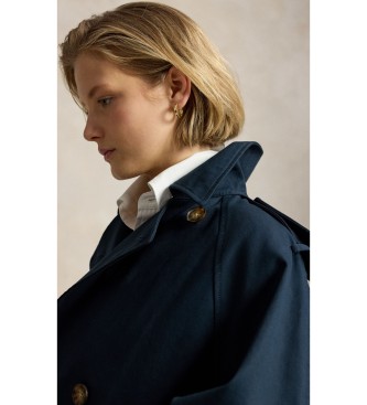 Polo Ralph Lauren Ballonjas van katoenen keper marineblauw