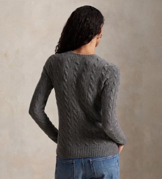Polo Ralph Lauren Jersey de lana y cachemira gris
