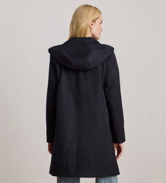 Lauren Ralph Lauren Casaco escocês de mistura de algodão marinho