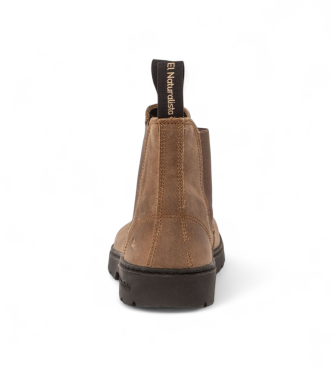 El Naturalista Leren enkellaarsjes N5262 beige