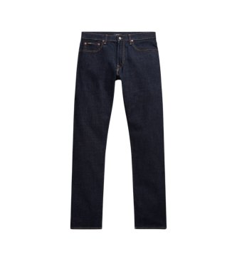 Polo Ralph Lauren Calças de ganga Hampton elásticas Straight Fit azul-marinho