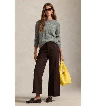 Polo Ralph Lauren Pantalon chino jambe large marron