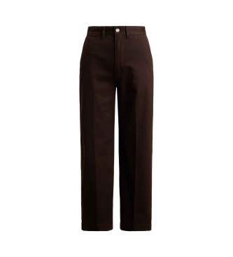 Polo Ralph Lauren Pantalon chino jambe large marron