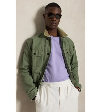 Polo Ralph Lauren Strick-T-Shirt Classic Fit Lila