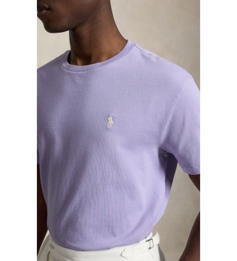 Polo Ralph Lauren Strick-T-Shirt Classic Fit Lila
