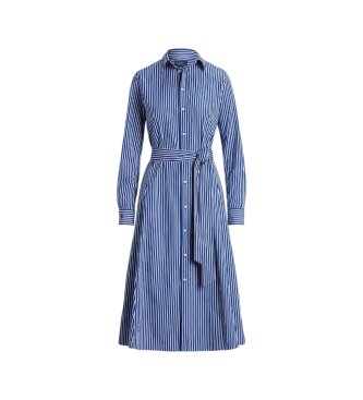 Polo Ralph Lauren Robe Chemisier bleue