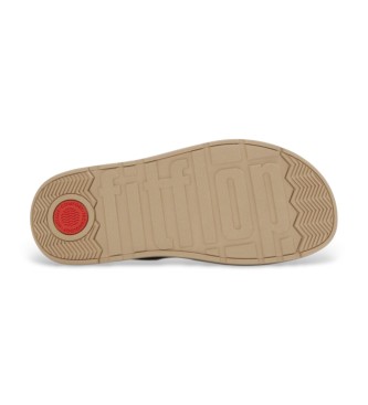 Fitflop Sandálias de pele Gen Fisherman marrom