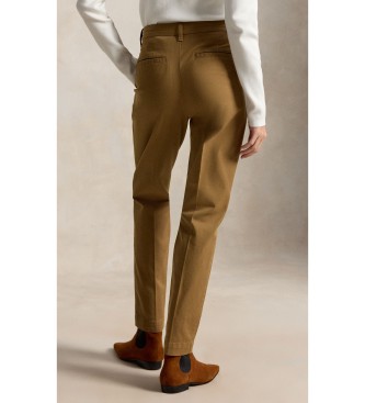 Polo Ralph Lauren Jean stretch Parkside Active Taper marron