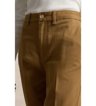 Polo Ralph Lauren Jean stretch Parkside Active Taper marron