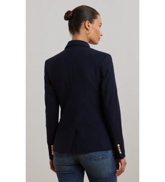Lauren Ralph Lauren Blazer en jacquard torsadé marine