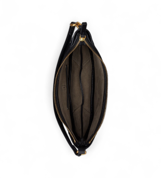 Polo Ralph Lauren Bolso de hombro Polo ID mini de ante negro