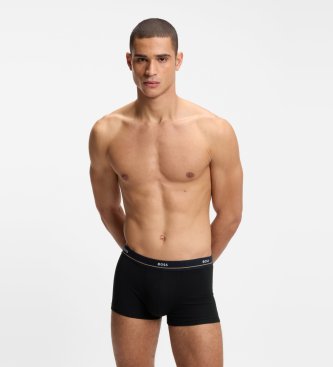 BOSS Set 5 Boxer 5P Essential nero