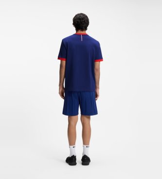 BOSS Camiseta con bandera azul