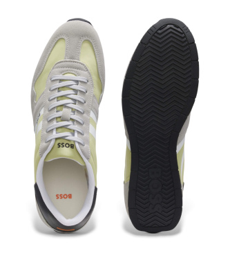 BOSS Beige Levon-sneakers