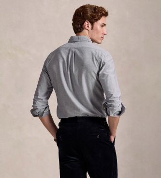 Polo Ralph Lauren La icónica camisa oxford gris