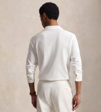 Polo Ralph Lauren Polo in piqué ricamato Classic Fit bianco