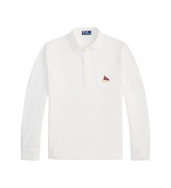 Polo Ralph Lauren Polo in piqué ricamato Classic Fit bianco