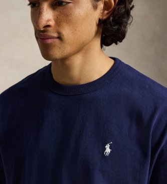 Polo Ralph Lauren Langärmeliges Jersey-Strickshirt marineblau