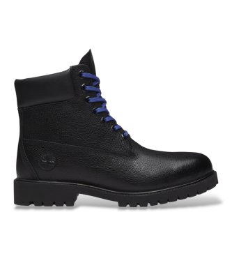 Timberland Bottes en cuir Heritage noir