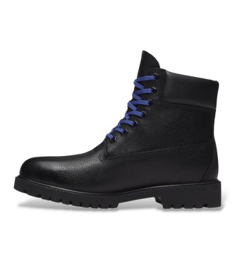 Timberland Bottes en cuir Heritage noir
