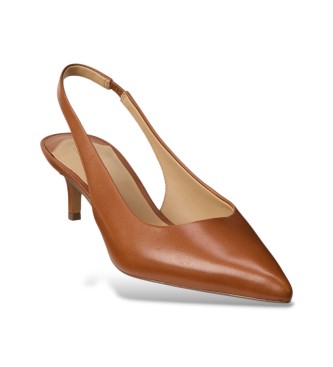 Lauren Ralph Lauren Zapato de salón Lolah II de piel marrón