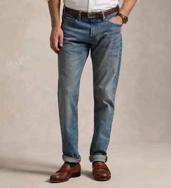 Polo Ralph Lauren Elastiska Parkside Active Taper jeans blå