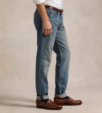 Polo Ralph Lauren Elastiska Parkside Active Taper jeans blå