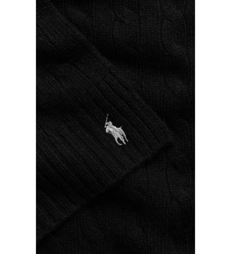 Polo Ralph Lauren Écharpe en cachemire et laine noir
