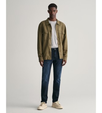 Gant Jeans Extra Slim Fit Active Recover, modri