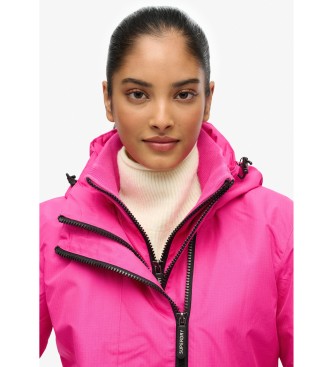 Superdry Jas Hooded Mtn Windbreaker roze