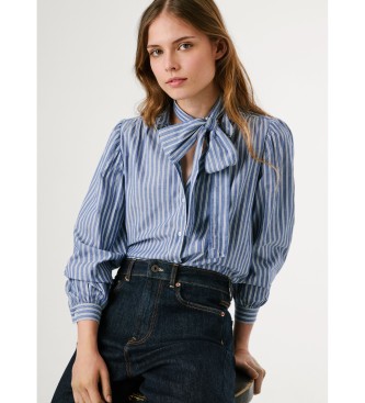 Pepe Jeans Blauw Maty overhemd