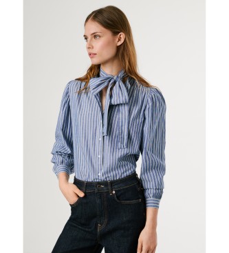 Pepe Jeans Blauw Maty overhemd
