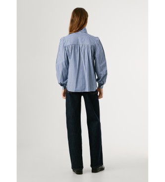 Pepe Jeans Blauw Maty overhemd