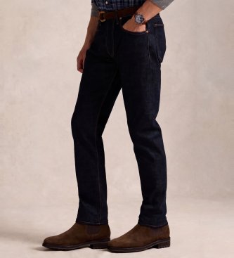 Polo Ralph Lauren Elastyczne jeansy Parkside Active Taper granatowe