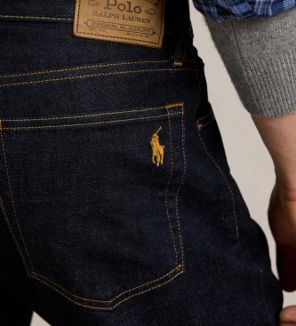 Polo Ralph Lauren Elastyczne jeansy Parkside Active Taper granatowe
