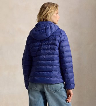Polo Ralph Lauren Giacca idrorepellente con cappuccio blu