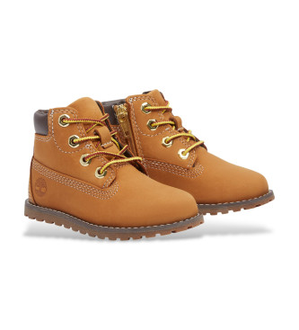 Timberland Pokey Pine-støvletter i læder, brun