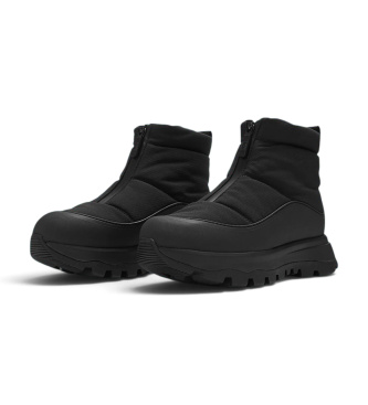 Fitflop Črni škornji Neo-D-Hyker Padded Waterproof