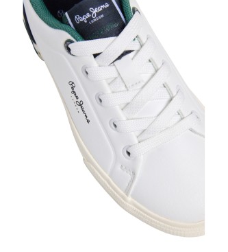 Pepe Jeans Baskets Kenton Campus blanc