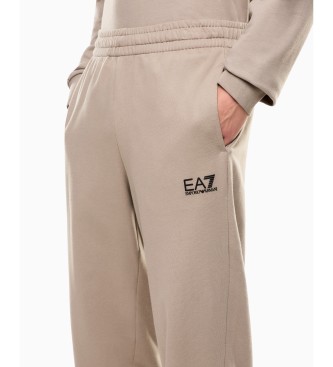 EA7 Brown Core Identity trousers