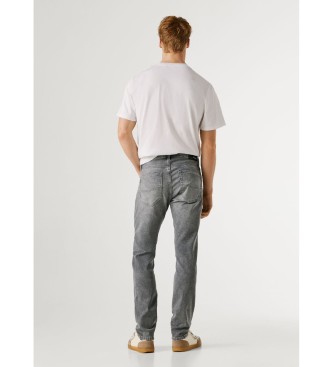 Pepe Jeans Szare jeansy slim Gymdigo