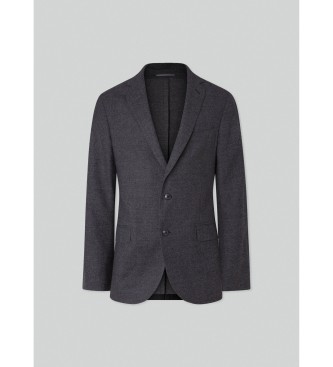 Hackett London Blazer Performance grigio 