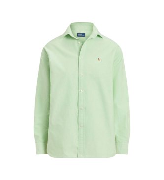 Polo Ralph Lauren Oxfordskjorte i bomuld Relaxed Fit grøn