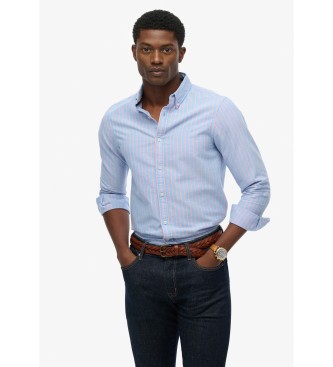 Superdry Camisa Classic Oxford azul escuro