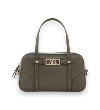 A|X Armani Exchange Borsa Boston verde